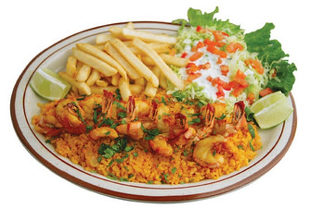 Camarones al Mojo de Ajo.