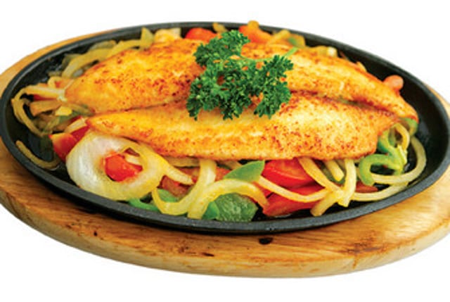 Pescado Fajitas.