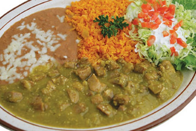Chile Verde Combo.