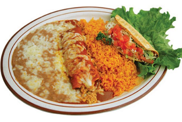 2. One Taco and One Enchilada.
