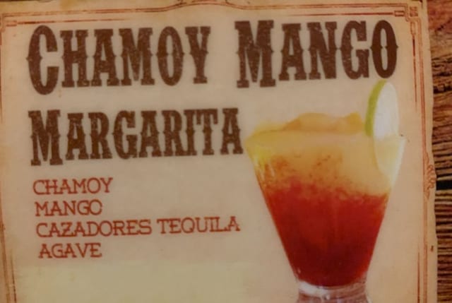 Chamoy Mango Margarita.