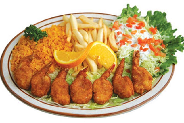 Camarones Empanizado.