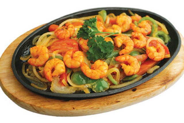 Camaron Fajitas.